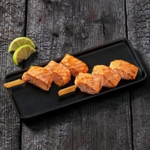 2 Saumon (Brochettes)