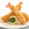 3 crevettes tempura