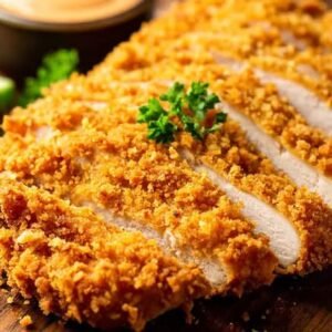 Poulet pane marine